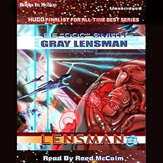 Gray Lensman Audiolibro Por E. E. Doc Smith arte de portada