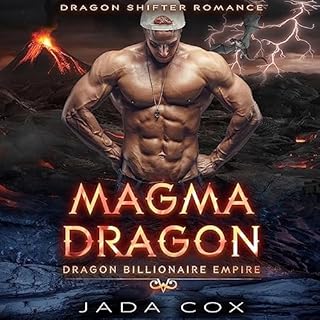 Magma Dragon Audiolibro Por Jada Cox arte de portada