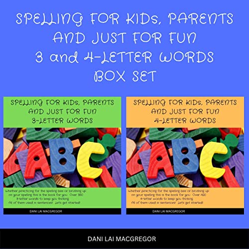 Spelling for Kids, Parents and Just for Fun 3 and 4-Letter Words Box Set cover art