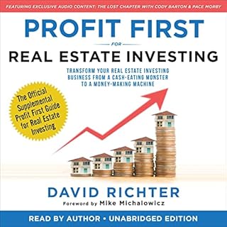 Profit First for Real Estate Investing Audiobook By David Richter cover art