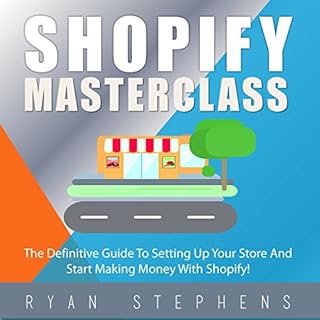 Shopify MasterClass Audiolibro Por Ryan Stephens arte de portada