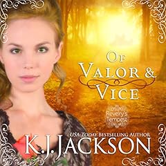 Of Valor & Vice: A Revelry's Tempest Novel Audiolibro Por K.J. Jackson arte de portada