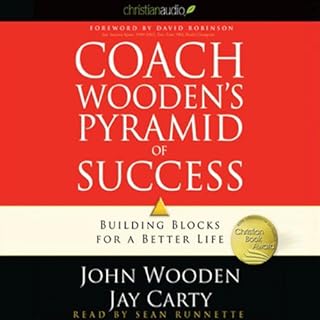 Coach Wooden's Pyramid of Success Audiobook By John Wooden, Jay Carty cover art