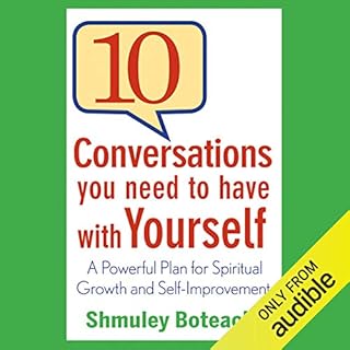 10 Conversations You Need to Have with Yourself Audiobook By Shmuley Boteach cover art