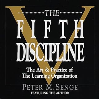 The Fifth Discipline Audiolibro Por Peter M. Senge arte de portada