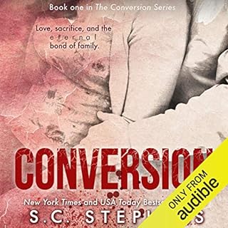 Conversion Audiolibro Por S. C. Stephens arte de portada