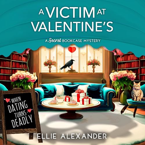 A Victim for Valentine's Audiolibro Por Ellie Alexander arte de portada