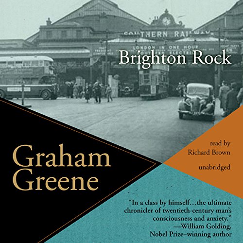 Brighton Rock Audiolibro Por Graham Greene arte de portada