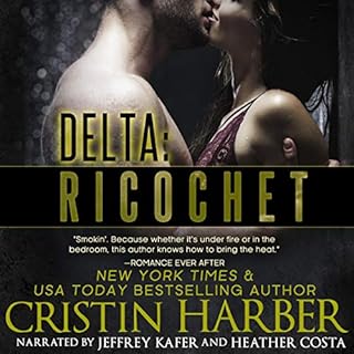 Delta: Ricochet Audiolibro Por Cristin Harber arte de portada