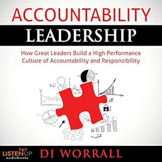 Accountability Leadership Audiobook By Di Worrall cover art