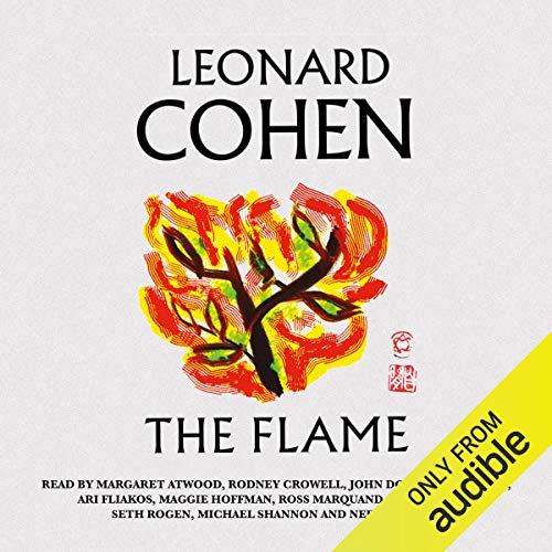 The Flame Audiolibro Por Leonard Cohen arte de portada