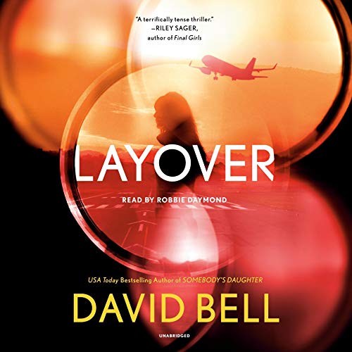 Layover Audiolibro Por David Bell arte de portada