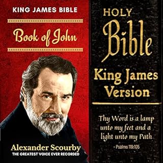 Book of John, King James Bible Audiolibro Por Scourby Bible Media arte de portada