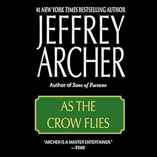 As the Crow Flies Audiolibro Por Jeffrey Archer arte de portada