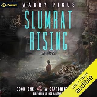 A Starbrite Man: A Cyberpunk LitRPG Audiobook By Warby Picus cover art