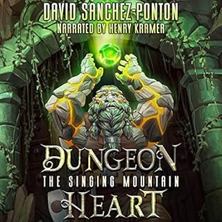 Dungeon Heart Audiolibro Por David Sanchez-Ponton arte de portada