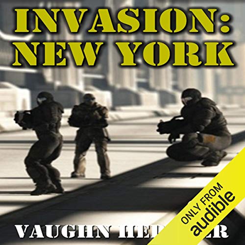 Invasion: New York Audiolibro Por Vaughn Heppner arte de portada