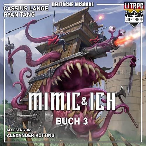 Page de couverture de Mimic & Ich 3: Ein LitRPG Abenteur [Mimic & I 3: A LitRPG Adventure]