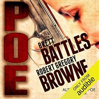 Poe Audiolibro Por Brett Battles, Robert Gregory Browne arte de portada