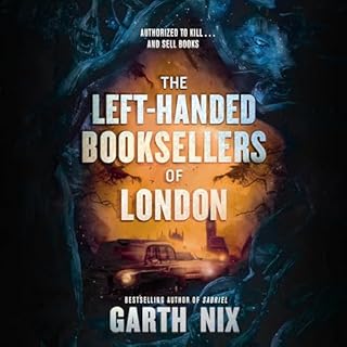 The Left-Handed Booksellers of London Audiolibro Por Garth Nix arte de portada