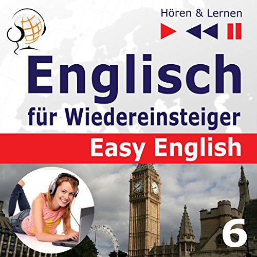 Englisch für Wiedereinsteiger - Auf Reisen. Easy English 6 - Niveau A2 bis B2 Audiolibro Por Dorota Guzik arte de portad