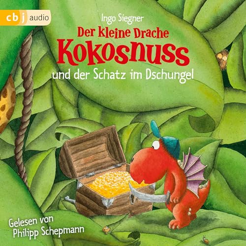 Der kleine Drache Kokosnuss und der Schatz im Dschungel Audiobook By Ingo Siegner cover art