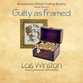 Guilty as Framed Audiolibro Por Lois Winston arte de portada