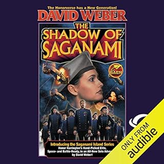 The Shadow of Saganami Audiolibro Por David Weber arte de portada