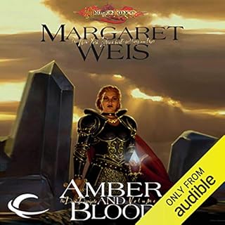 Amber and Blood Audiobook By Margaret Weis cover art