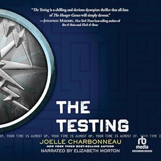 The Testing Audiolibro Por Joelle Charbonneau arte de portada