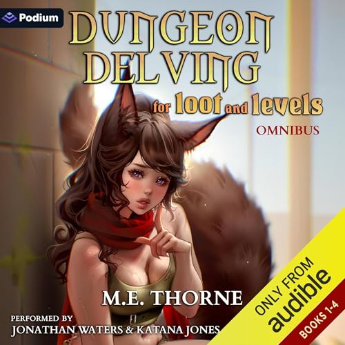 Couverture de Dungeon Delving for Loot and Levels Omnibus