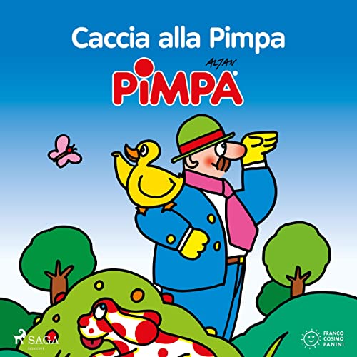 Page de couverture de Caccia alla Pimpa