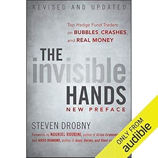 The Invisible Hands Audiolibro Por Steven Drobny, Nouriel Roubini, Jared Diamond arte de portada