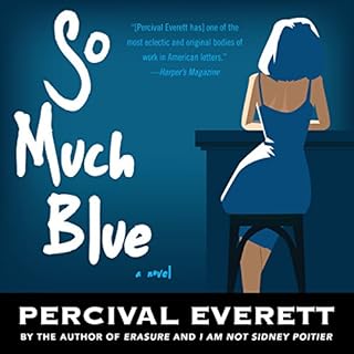 So Much Blue Audiolibro Por Percival Everett arte de portada