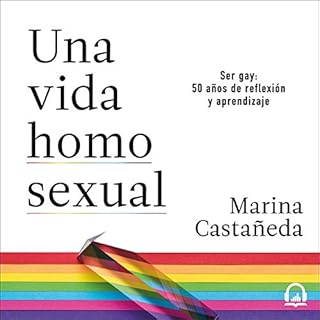 Diseño de la portada del título Una vida homosexual