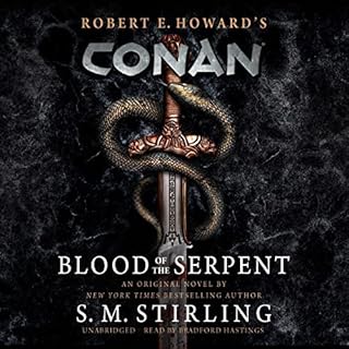 Conan: Blood of the Serpent Audiolibro Por S. M. Stirling arte de portada