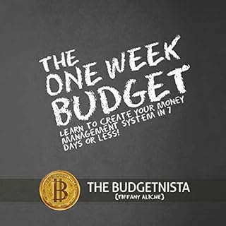 The One Week Budget Audiolibro Por Tiffany the Budgetnista Aliche arte de portada