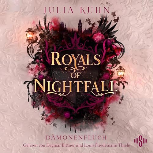 Royals of Nightfall - Dämonenfluch Audiolivro Por Julia Kuhn capa