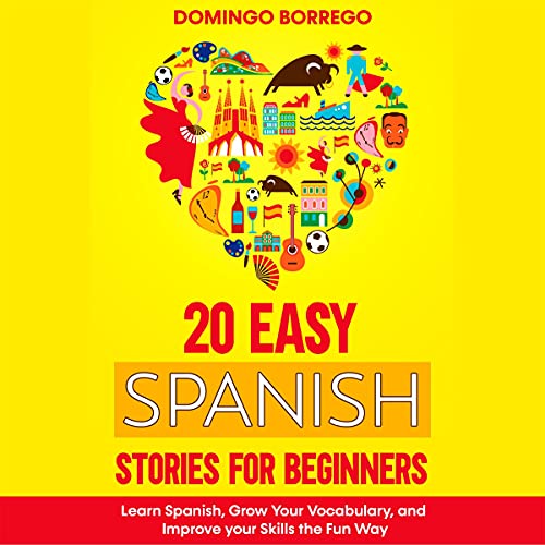 20 Easy Spanish Stories for Beginners cover art