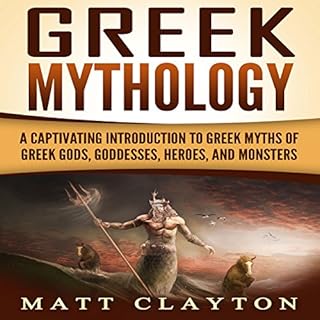 Greek Mythology Audiolibro Por Matt Clayton arte de portada