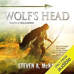 Wolf's Head Audiolibro Por Steven A. McKay arte de portada