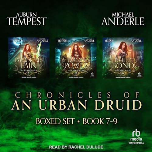 Chronicles of an Urban Druid Boxed Set, Books 7-9 cover art