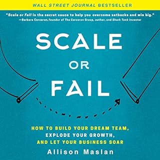 Scale or Fail Audiobook By Allison Maslan cover art