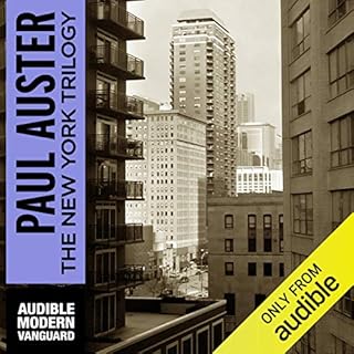 The New York Trilogy Audiolibro Por Paul Auster arte de portada