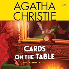 Cards on the Table Audiolibro Por Agatha Christie arte de portada