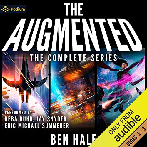 Diseño de la portada del título The Augmented: The Complete Series