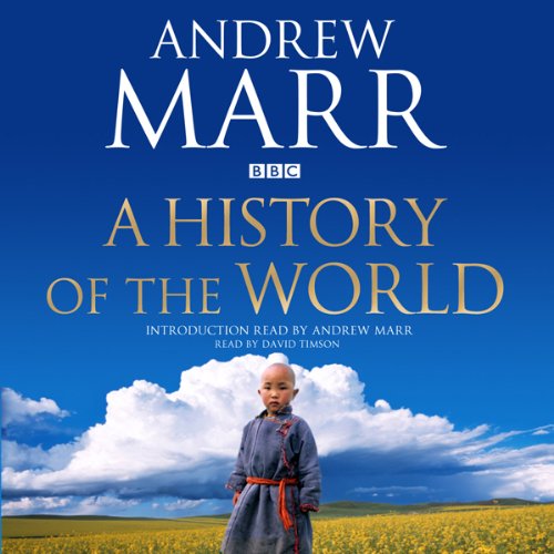 A History of the World Audiolibro Por Andrew Marr arte de portada