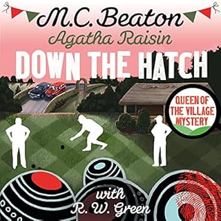 Agatha Raisin in Down the Hatch cover art