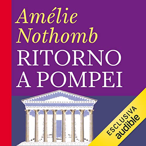 Diseño de la portada del título Ritorno a Pompei