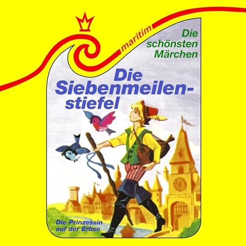 Die Siebenmeilenstiefel / Die Prinzessin auf der Erbse cover art